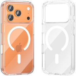 Vention Funda Dura con MagSafe KVBTCD-40 para iPhone 17 Pro Max, Transparente